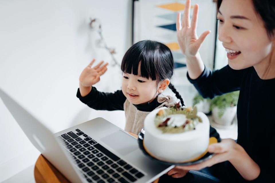 5) Host a virtual Mother's Day celebration.