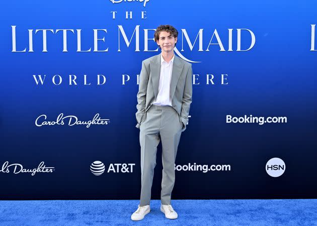 Jacob Tremblay at the world premiere of Disney's 