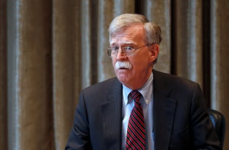 U.S. National Security Advisor John Bolton visits London