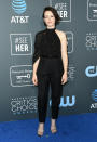 <p>The Crown actress Claire Foy decided upon a more edgy look for the awards. Source: Getty </p>