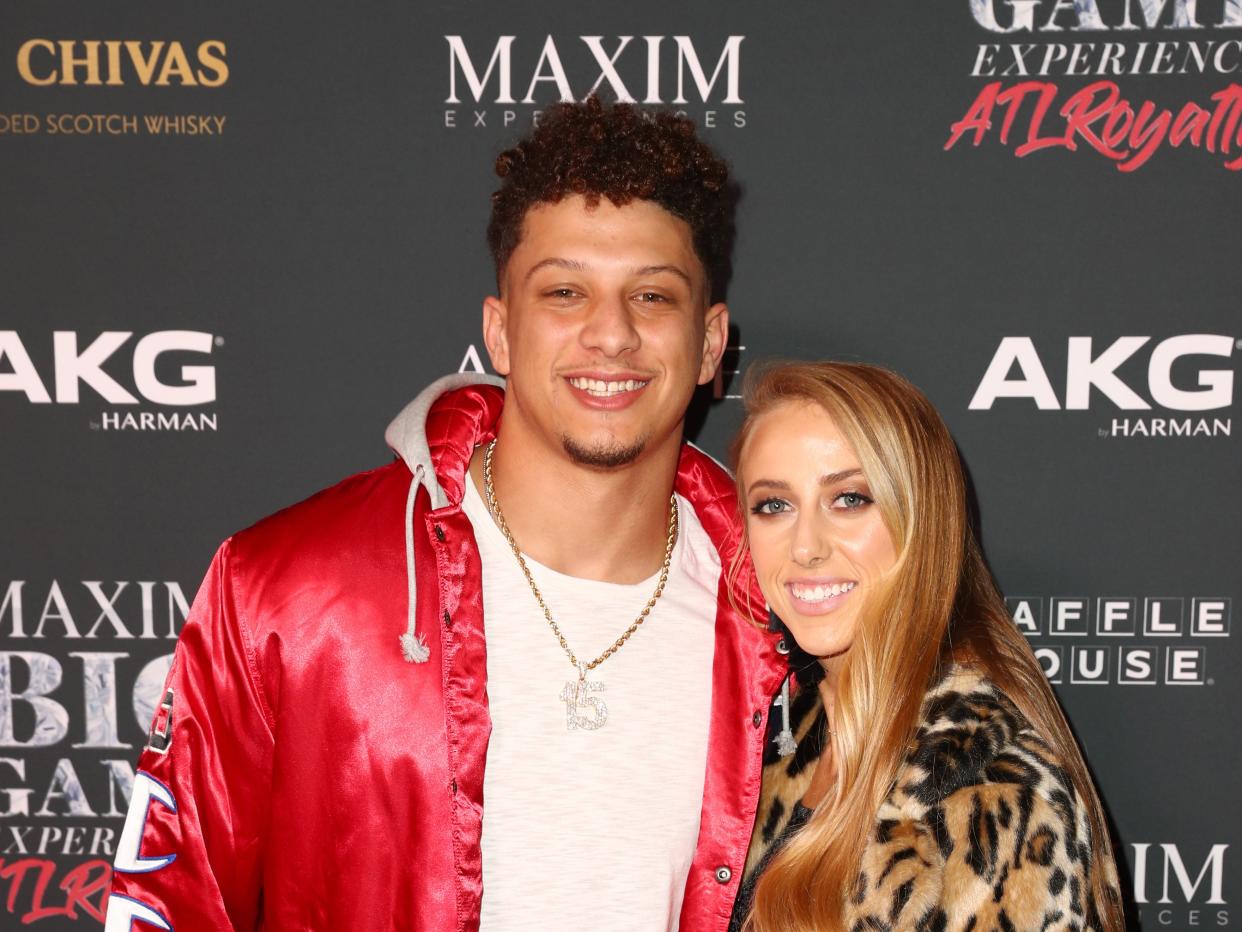 Patrick Mahomes reveals why he and Brittany Matthews decided to share photos of their daughter on social media (Getty Images for Maxim)