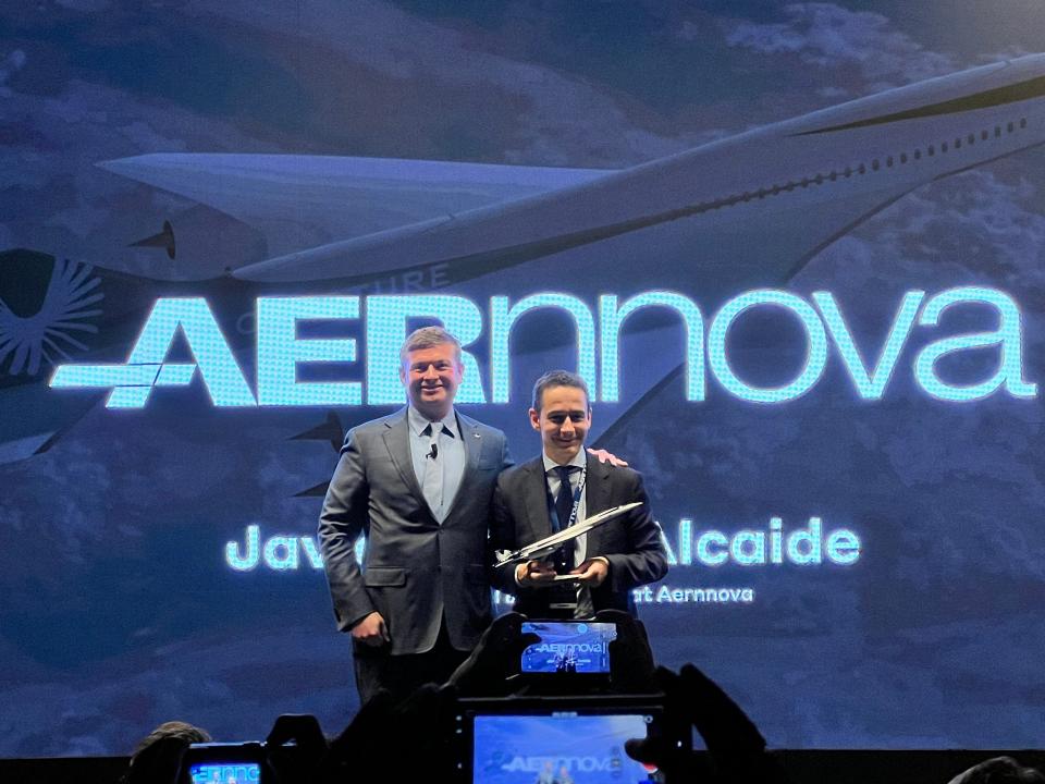 Blake Scholl of Boom Supersonic and the Aernnova SVP