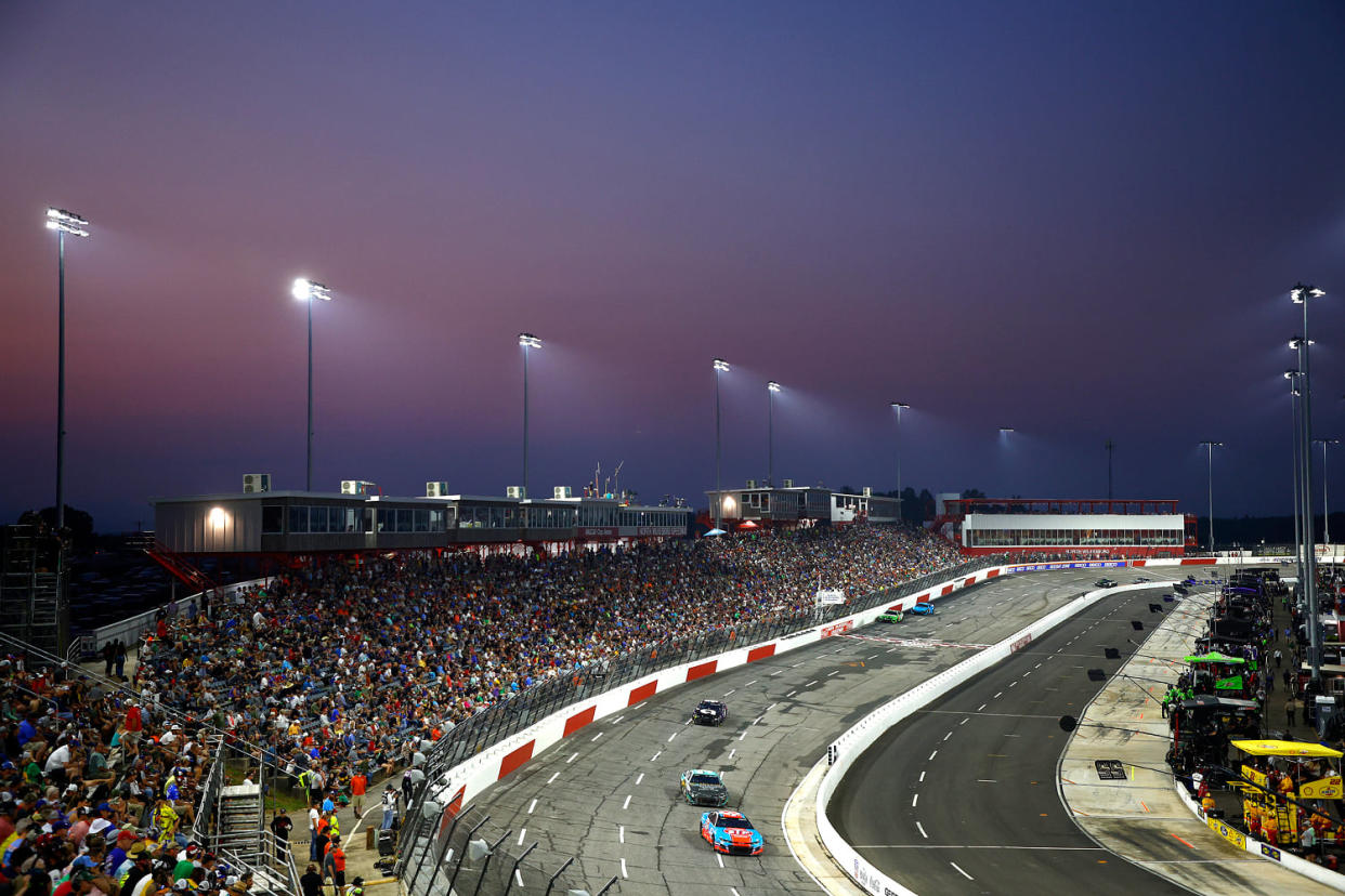 A NASCAR race at the North Wilkesboro Speedway  (Jared C. Tilton / Getty Images file)