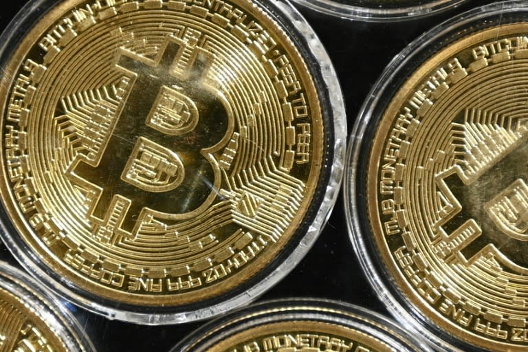 Bitcoin-Münzen für Werbungszwecke