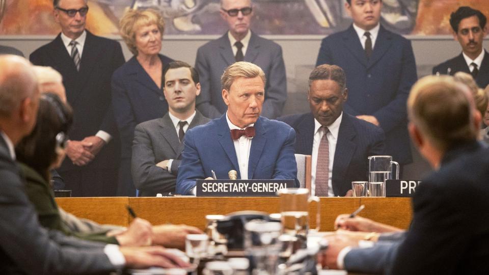 Mikael Persbrandt plays Swedish diplomat Dag Hammarskjöld in Per Fly's Cold War thriller 'Hammarskjöld'