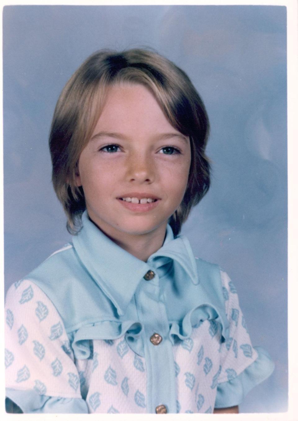 This photo of Lisa Montgomery as a girl was provided by her attorneys.