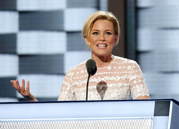 Elizabeth Banks’ imitation of Donald Trump at the RNC is GOLD