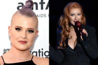 Kelly Osbourne e Christina Aguilera se odeiam desde o início dos anos 2000. Tudo começou quando em um episódio de reality show “The Osbournes”, a família inteira falou mal de um disco de natal gravado pela cantora, e a então adolescente de 19 anos, Kelly Osbourne, imitou Christina Aguilera. Irritada, a cantora passou a falar mal de Kelly, dizendo em entrevistas que ela deveria estar a fim e obcecada por ela. Depois disso elas ainda trocaram diversas farpas em premiações da MTV e Christina Aguilera chegou a comprar a mansão que pertencia à família de Kelly. Quando a cantora começou a ganhar peso, e a própria Kelly já havia perdido, a filha de Ozzy Osbourne não resistiu e falou sobre o corpo da rival em seu programa de TV. “Ela me chamou de gorda por anos, e eu nunca fui gorda deste jeito. Então, quer saber? Vai se f*der. Você é uma gorda também”, disse ela. (Foto: Getty Images)