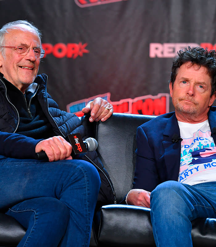 Michael J. Fox y Christopher Lloyd