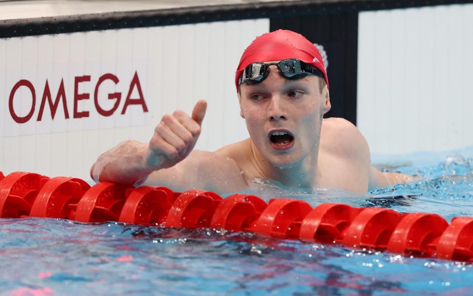 Duncan Scott was impressive as he qualified fastest for the 200m freestyle - GETTY IMAGES