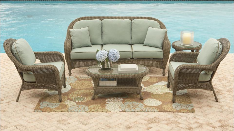 Get top-rated patio furniture, like these Sandy Cove wicker chairs, and so much more at Macy's Memorial Day sale.