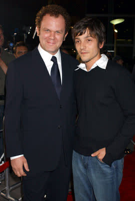 John C. Reilly and Diego Luna at the Hollywood premiere of Warner Independent Pictures' Criminal