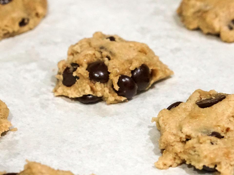 cookies cookie dough chocolate chip