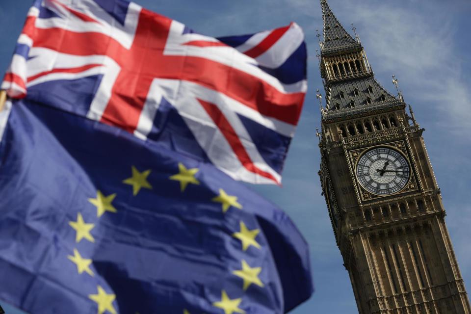 Brexit day: Britain is set to depart on January 31 (AFP via Getty Images)