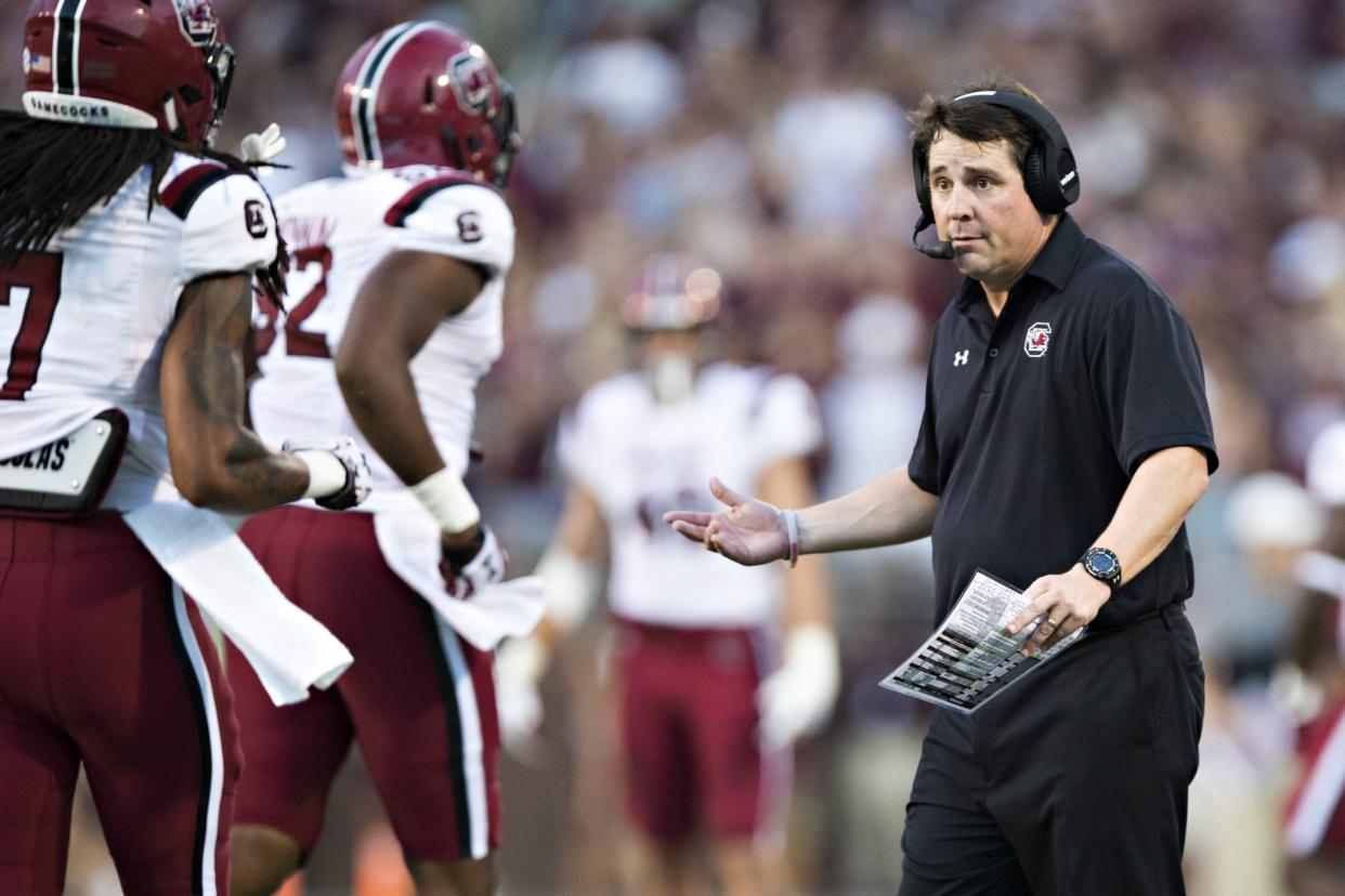 Will South Carolina coach Will Muschamp get revenge on his former school on Saturday? (Getty)