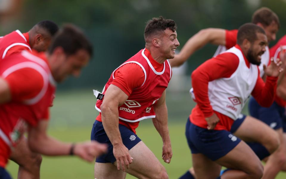 Newcastle's rapid wing Adam Radwan is one of 11 uncapped players in the starting XV - GETTY IMAGES