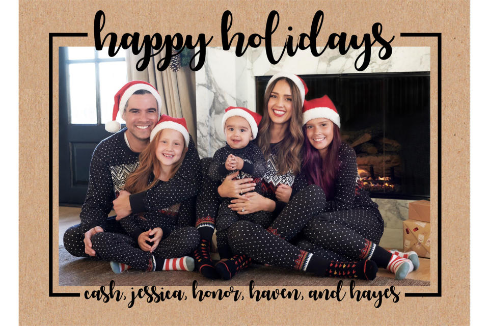 Celebrity Family Holiday Cards 2018