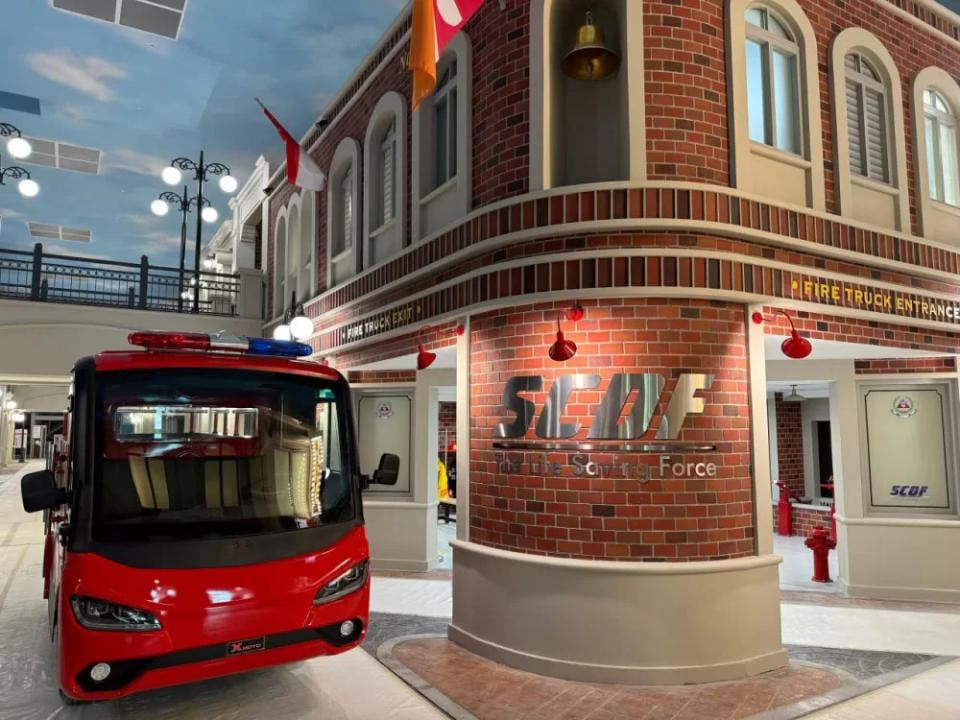 kidzania singapore re-opens - singapore civil defence force