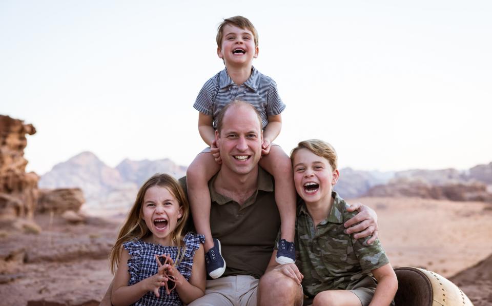 By having the Duchess behind the camera, the royal images are much more relaxed than any official photoshoot would be - Kensington Palace via Getty Images