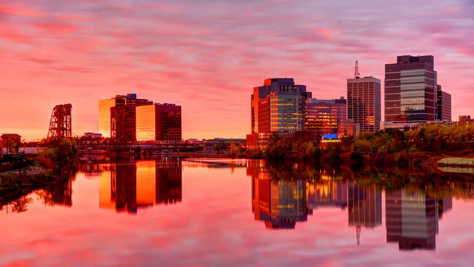 Downtown Newark, New Jersey Skyline