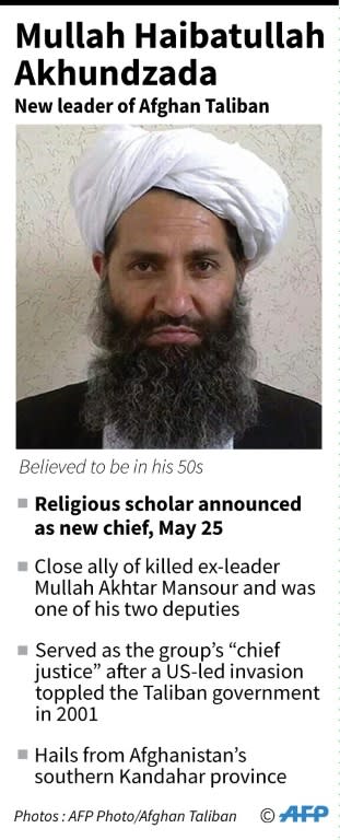 Afghan Taliban new leader Haibatullah Akhundzada