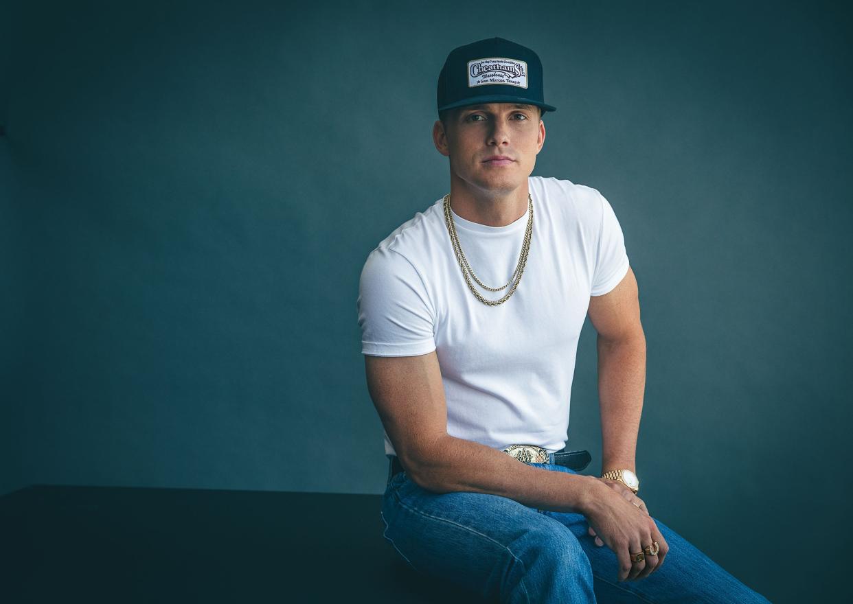 Texas country artist Parker McCollum kicks off the next leg of his Burn It Down Tour in Abilene on April 4, 2024 at the Taylor County Coliseum.