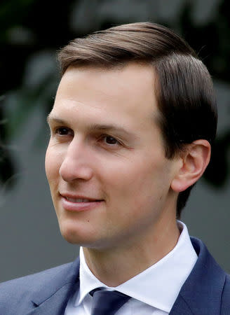 White House senior advisor Jared Kushner attends a news conference in the Rose Garden of the White House in Washington, U.S., July 25, 2017. Picture taken July 25, 2017. REUTERS/Carlos Barria