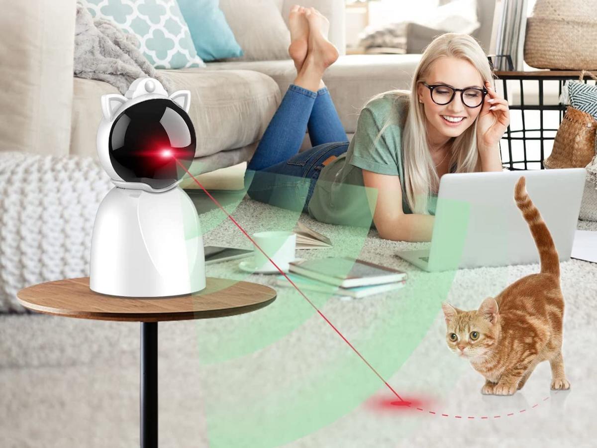 Pet Parents Say This Interactive Cat Laser Toy Is the Best Money I