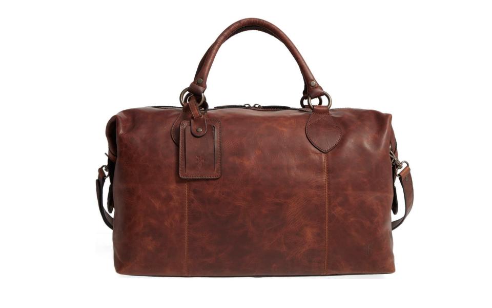 Frye 'Logan' Leather Overnight Bag