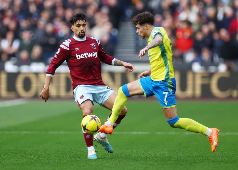 Premier League - West Ham United v Nottingham Forest