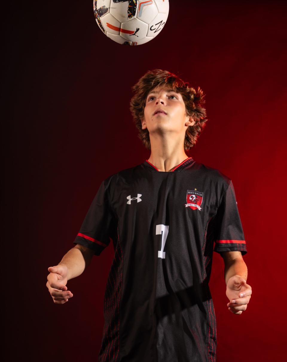 Lake Travis senior soccer player Ryan Dilworth has enjoyed zip-lining during a summer vacation in Tulum. He got his start by playing in the Lake Travis Youth Association.