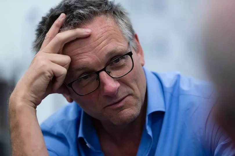 SYDNEY, AUSTRALIA - SEPTEMBER 16: Dr Michael Mosley speaks at the ICC Sydney on September 16, 2019 in Sydney, Australia. The Centenary Institute Oration is part of the 14th World Congress on Inflammation. (Photo by Brook Mitchell/Getty Images)