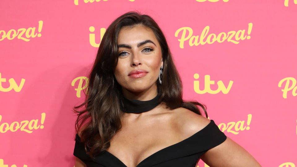 Francesca Allen appeared in the 2019 series of 'Love Island', where she coupled up with Michael Griffiths and Curtis Pritchard. (Lia Toby/Getty Images)