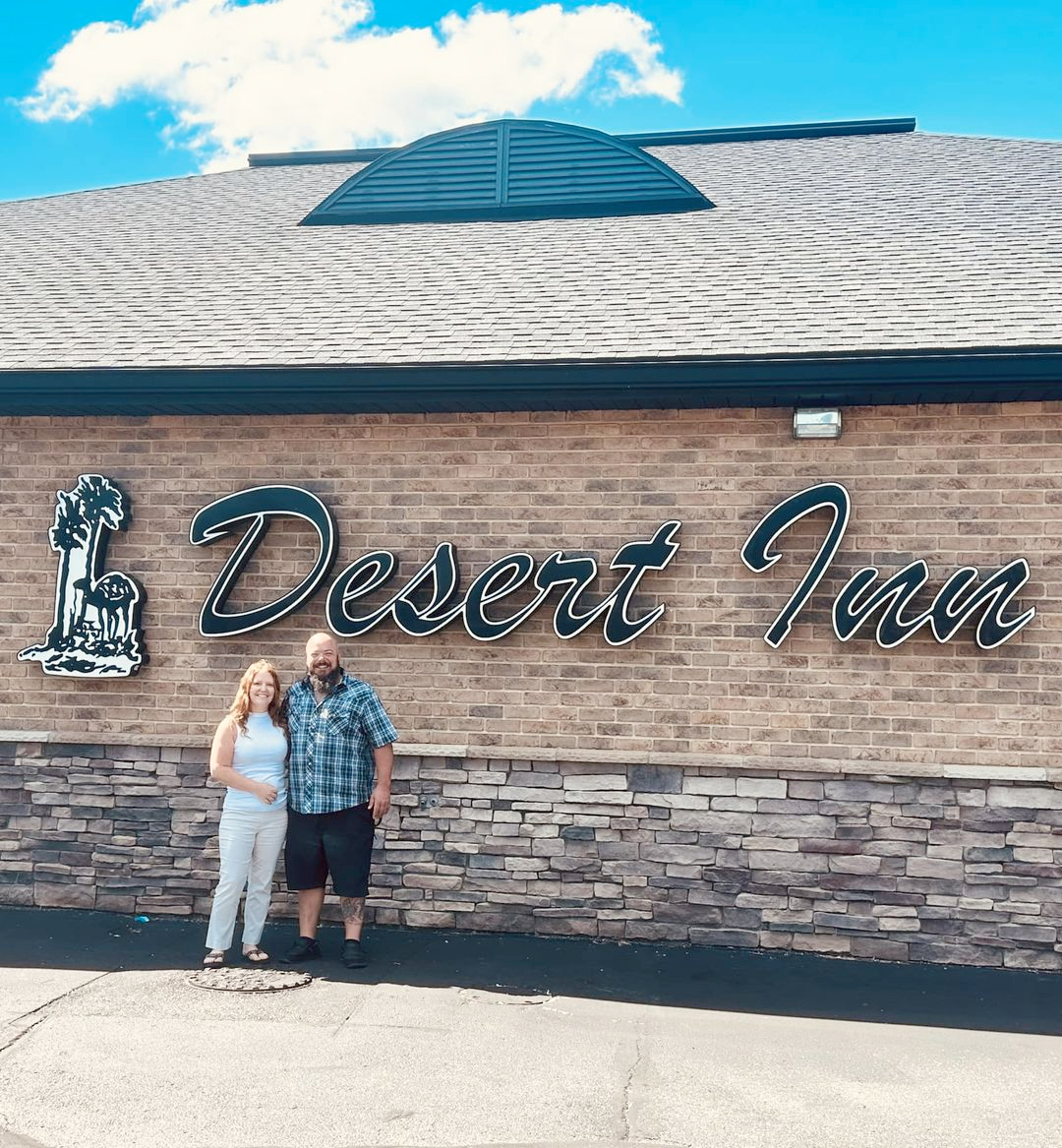 Danielle and Markos Shaheen have taken over ownership of The Desert Inn in Canton from Markos' parents, original owners Mark and Tina Shaheen.