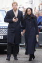 <p>Su primer viaje oficial como pareja fue a principios de diciembre a Nottingham, donde participaron en un evento solidario de la lucha contra el SIDA. (Foto: Jeremy Selwyn / Getty Images). </p>