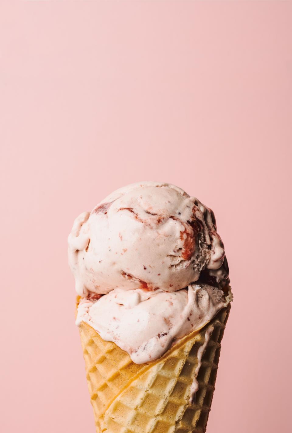 Ice cream loves savory spices, too. Case in point: this Strawberry Honey Balsamic Ice Cream with Black Pepper recipe from Salt & Straw.