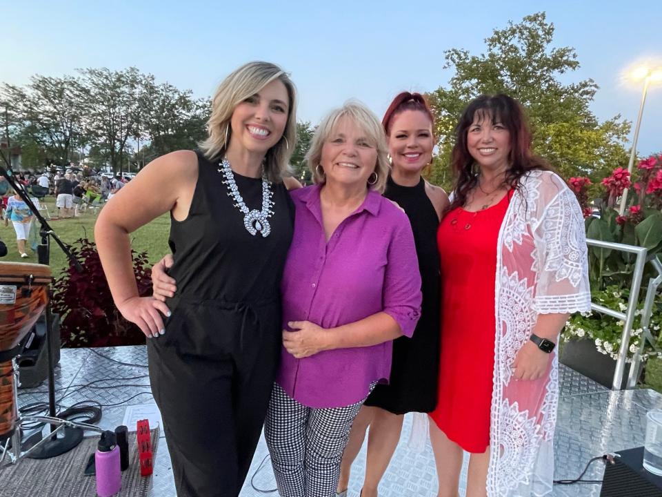 The Ladies of Longford will perform contemporary Celtic, traditional Irish and acoustic music in Grove City's Town Center Park on Friday.