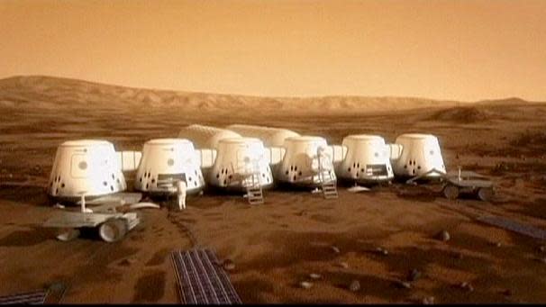 The Mars One mission aims to put two colonists on the Red Planet by 2025. There are 350 volunteers.