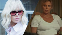 <p>Charlize Theron put on 50 pounds to play single mum Marlo in <em>Tully </em>and said she developed depression as a result. </p>