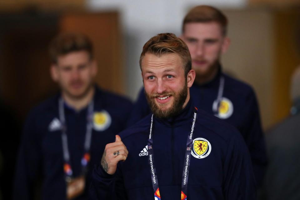 Johnny Russell for Scotland: Getty Images