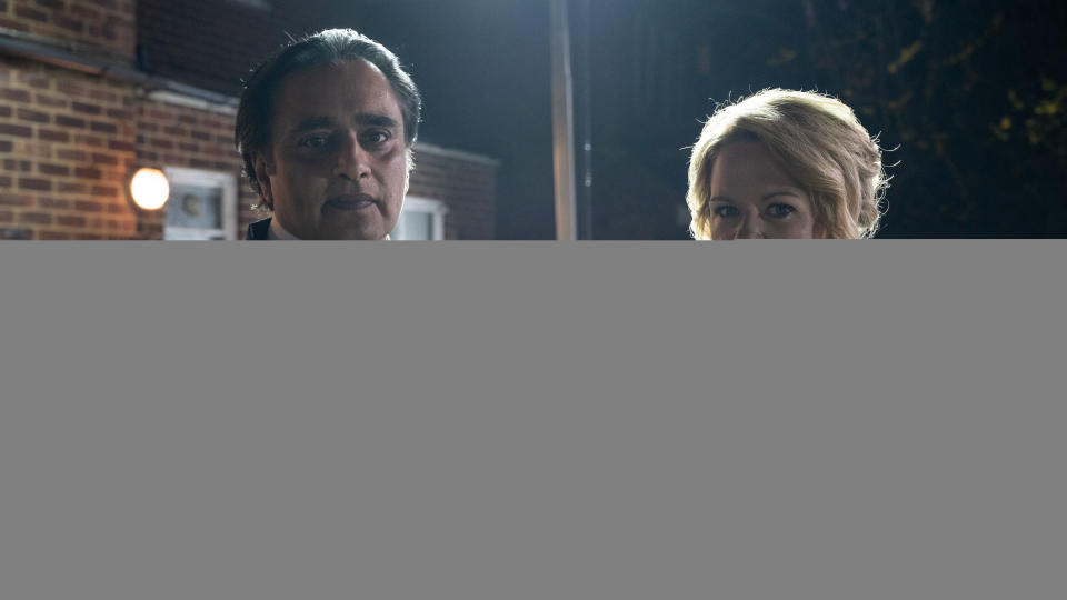 DI Sunny Khan (Sanjeev Bhaskar) and DCI Jessica James (Sinead Keenan) in Unforgotten season 5