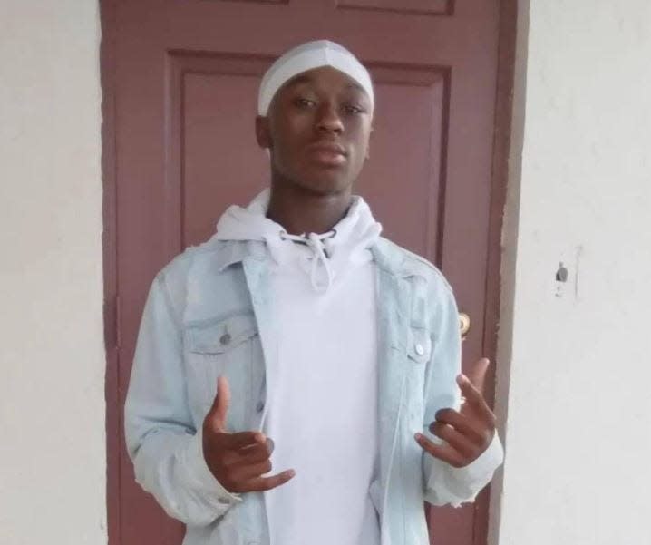 Jupiter police said they found Tiger Campbell-Rollins, a junior who competed for Dwyer High School's football and track and field teams, dead in a body of water on Monday, Feb. 7, 2022.