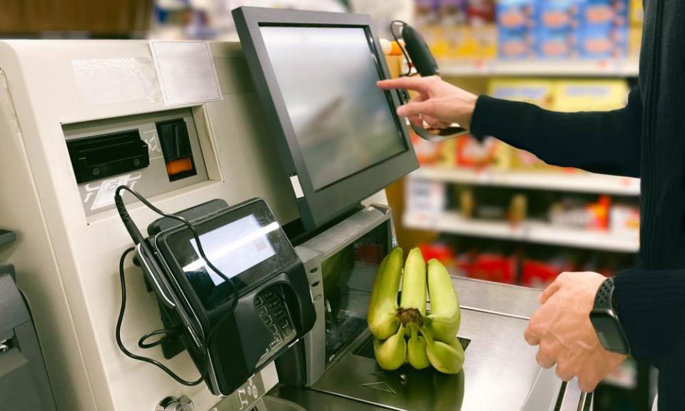 ‘People are putting back things such as strawberries, and they’re buying bananas. There’s a lot less luxuries being bought.’