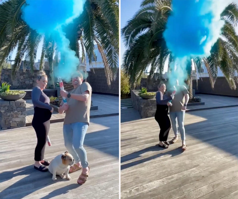 Bryce and Melissa's twins' gender reveal