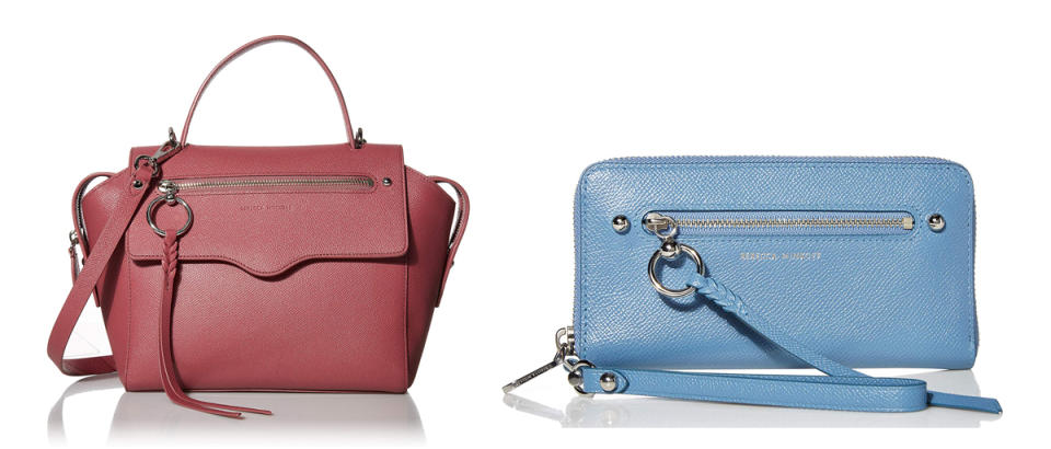 Rebecca Minkoff handbags are on sale in summer hues. (Photo: Amazon)