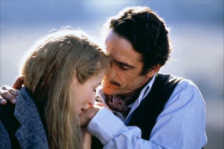 Meryl Streep y Jeremy Irons, en La casa de los espíritus