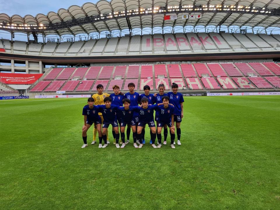 中華女足今以0比4不敵韓國，結束第8屆東亞女子足球錦標賽賽程。(中華民國足球協會提供)
