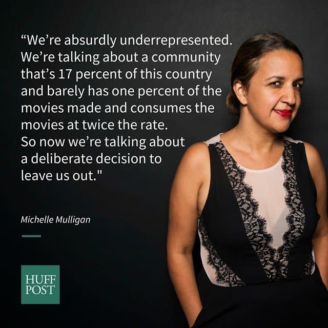 Former editor-in-chief of <i>Cosmo For Latinas</i> Michelle Mulligan took on Hollywood's Latino problem by pointing out how far the industry is&nbsp;<a href="http://www.huffingtonpost.com/2015/01/16/michell-mulligan-oscars-diversity_n_6486700.html">from properly reflecting the reality of the United States.</a>&nbsp;She noted that&nbsp;the lack of representation&nbsp;on-screen made little sense when you consider demographics and Latino's power at the box office.