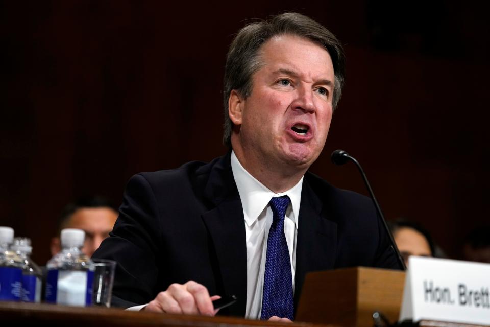 Brett Kavanaugh is on his way to the Supreme Court, despite public allegations of sexual assault or misconduct by three women. (Photo: ANDREW HARNIK via Getty Images)