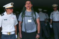 Desde el principio los profesores de West Point se encargan de imponer la disciplina entre los nuevos aspirantes.<br><br>Crédito: REUTERS/Shannon Stapleton